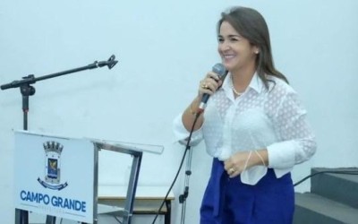 Adriane Lopes toma posse como prefeita de Campo Grande 