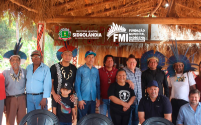 Novo cacique é empossado na Aldeia Nova Corguinho com apoio da Fundação Indígena de Sidrolândia