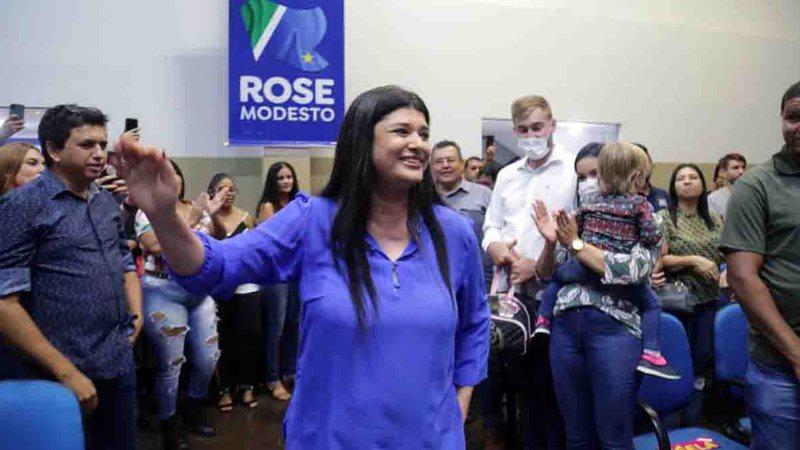 Em evento para apresentar propostas, Rose não descarta nome forte de Dourados para compor chapa Em evento para apresentar propostas, Rose não descarta nome forte de Dourados para compor chapa
