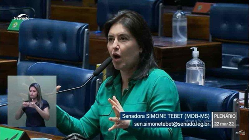 ‘Não é só tráfico de influência’, diz Simone Tebet sobre áudio vazado do ministro da Educação ‘Não é só tráfico de influência’, diz Simone Tebet sobre áudio vazado do ministro da Educação