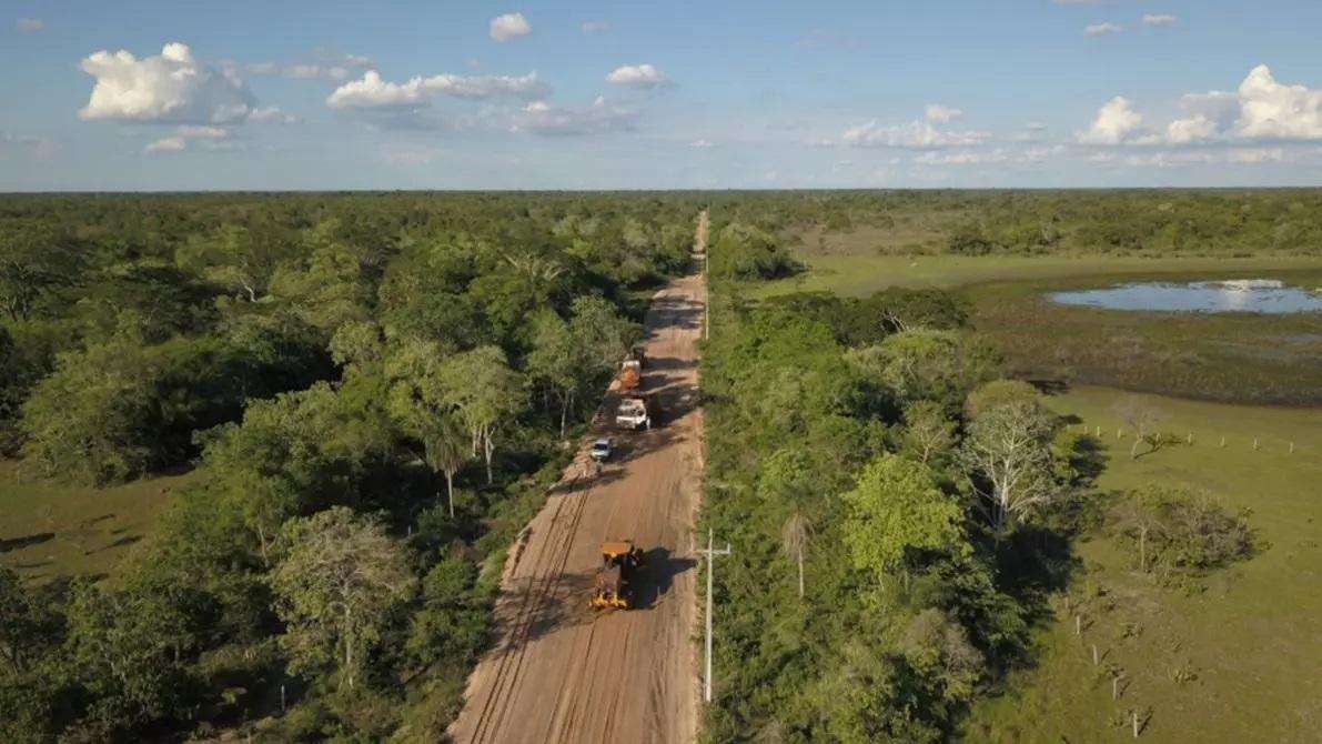 Revestimento primário em rodovia de Corumbá vai ter custo de R$ 30,6 milhões Revestimento primário em rodovia de Corumbá vai ter custo de R$ 30,6 milhões