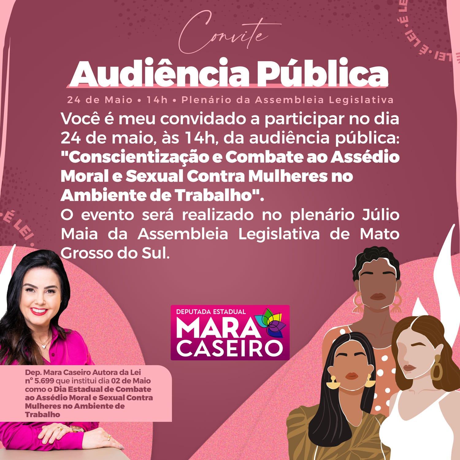 Deputada realiza debate sobre assédio moral e sexual no ambiente de trabalho Deputada realiza debate sobre assédio moral e sexual no ambiente de trabalho