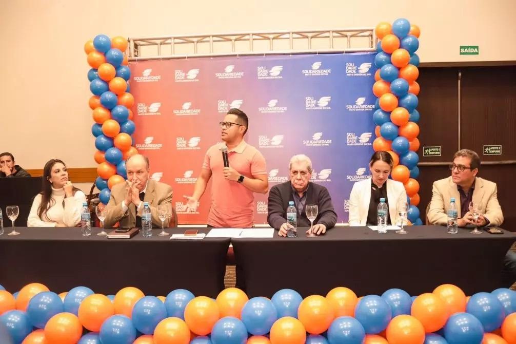 Com apoio declarado ao MDB, Solidariedade realiza convenção no dia 28 Com apoio declarado ao MDB, Solidariedade realiza convenção no dia 28