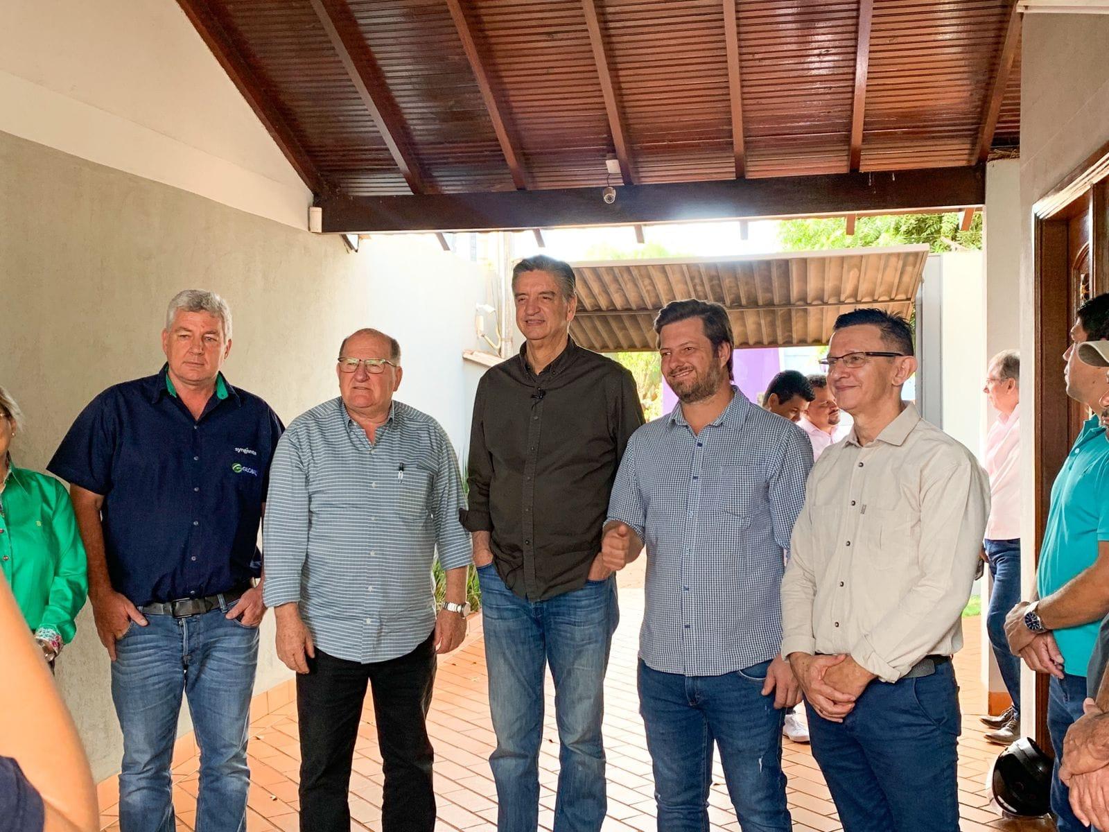 Enelvo Junior recebe a visita do Deputado Federal Dagoberto Nogueira e do pré-candidato a Deputado Estadual, Enelvo Felini.  Enelvo Junior recebe a visita do Deputado Federal Dagoberto Nogueira e do pré-candidato a Deputado Estadual, Enelvo Felini.