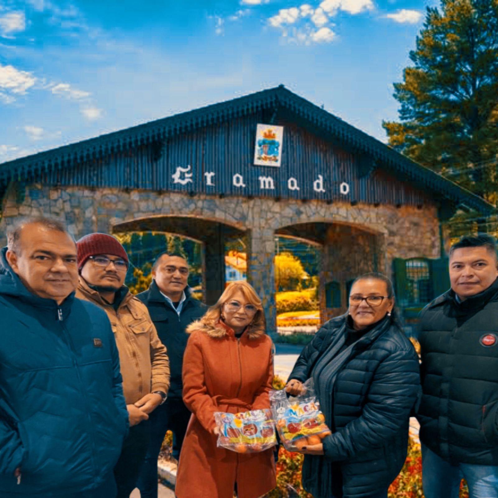 Prefeita de Sidrolândia Vanda Camilo e vereadores vão para o Rio Grande do sul oferecer mão de obra e atrair indústrias para o município Prefeita de Sidrolândia Vanda Camilo e vereadores vão para o Rio Grande do sul oferecer mão de obra e atrair indústrias para o município