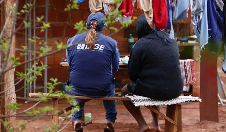 Para provar que cresceram, aldeias deSidrolãndia MS recebem IBGE depois de 12 anos:  Para provar que cresceram, aldeias deSidrolãndia MS recebem IBGE depois de 12 anos: