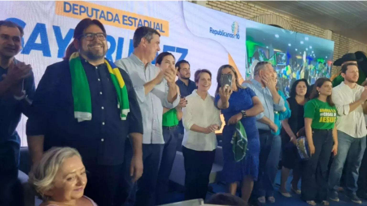 Em convenção com Riedel, Republicanos de MS lança 21 candidatos a deputado estadual e 9 para federal; confira Em convenção com Riedel, Republicanos de MS lança 21 candidatos a deputado estadual e 9 para federal; confira