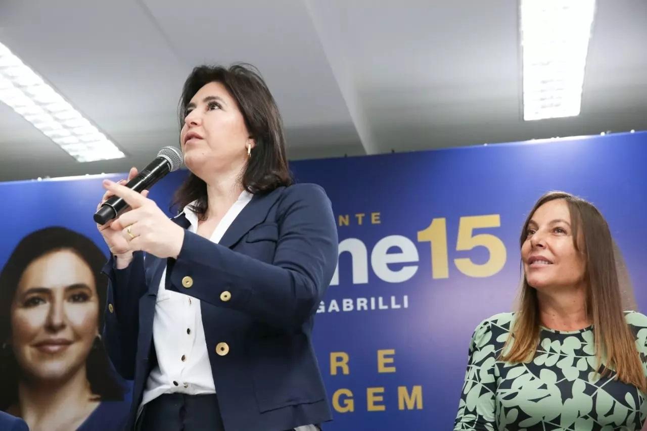 Podemos decide apoiar Simone Tebet para a Presidência Podemos decide apoiar Simone Tebet para a Presidência