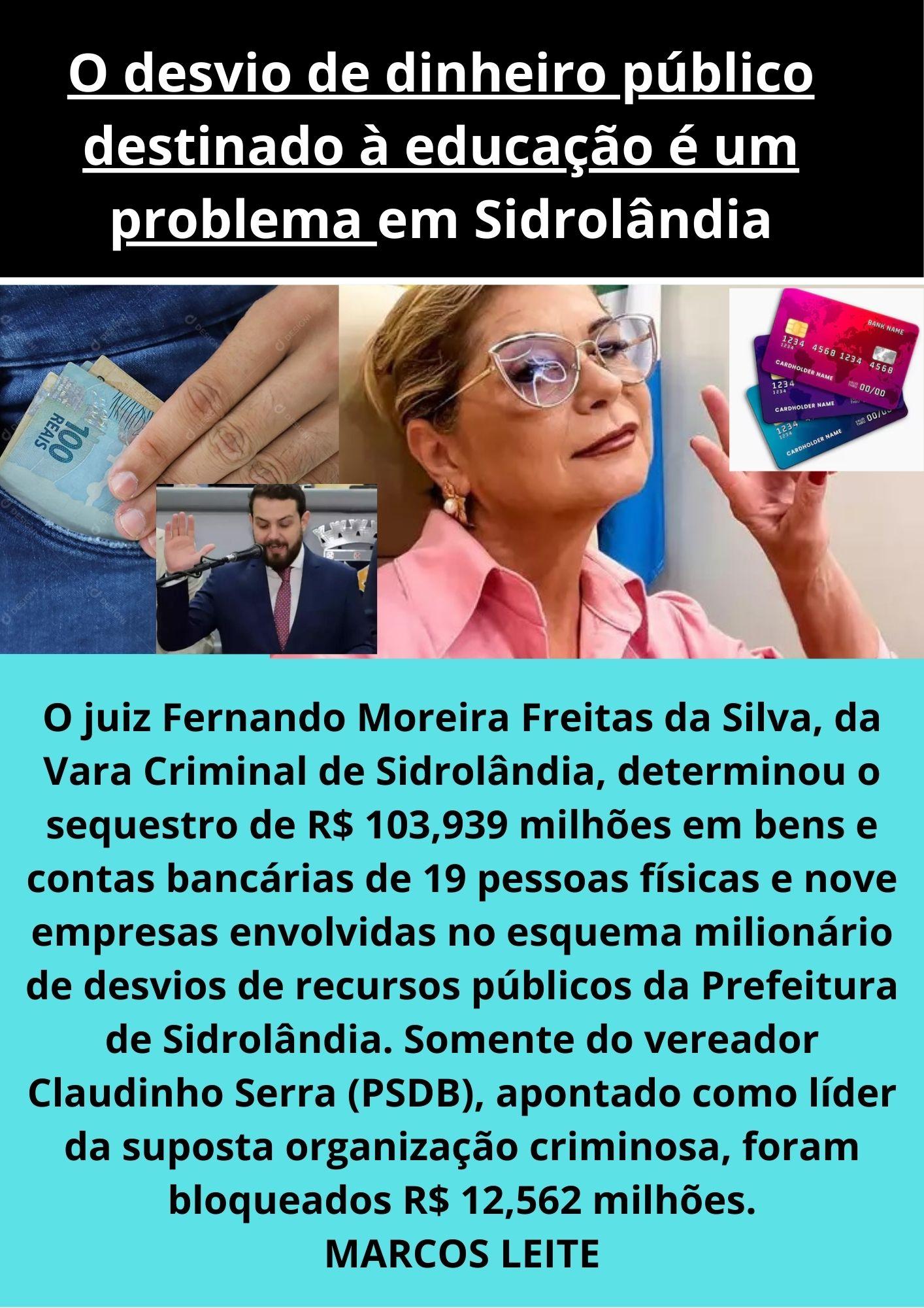 Justiça autoriza transferência de ex-chefe de licitações envolvido em corrupção com Claudinho Serra Justiça autoriza transferência de ex-chefe de licitações envolvido em corrupção com Claudinho Serra