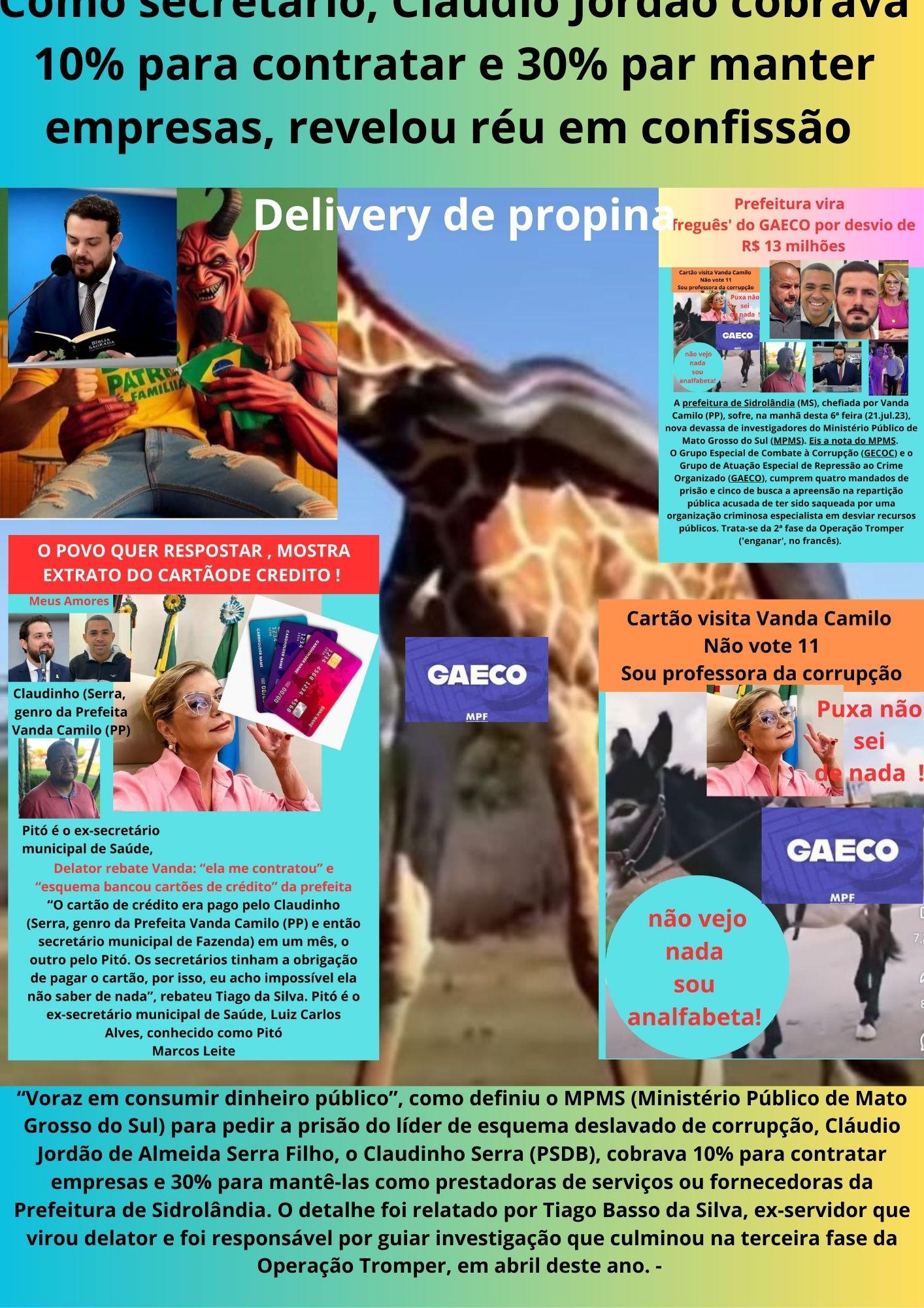 Delivery de propina: Claudinho recebia dinheiro na prefeitura, narra delator  Delivery de propina: Claudinho recebia dinheiro na prefeitura, narra delator