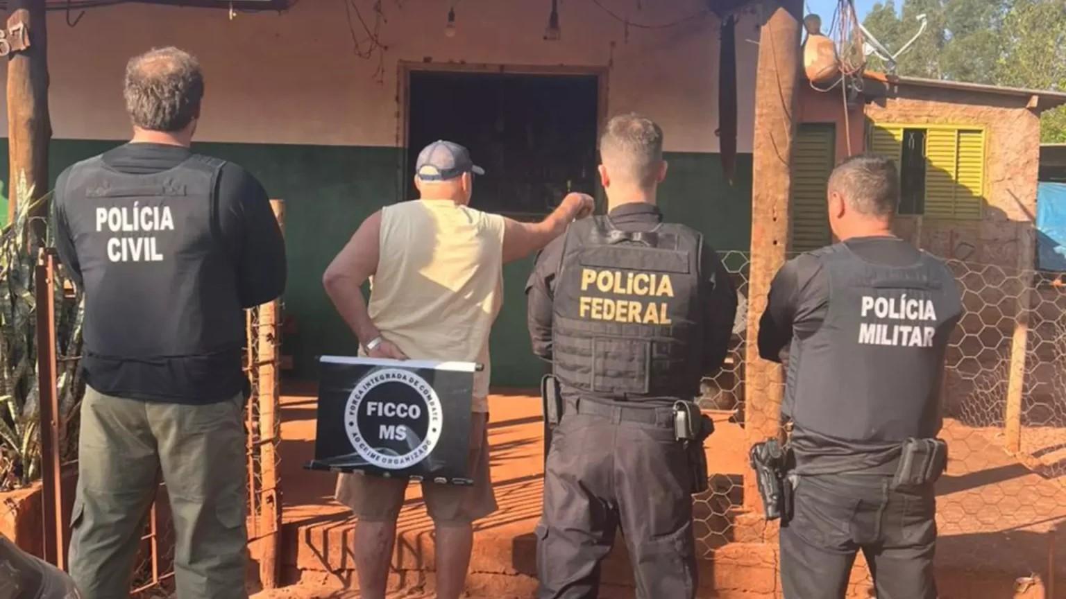 Preso pela Polícia Federal em Bandeirantes matou policial militar e amigo em bar em 2010 Preso pela Polícia Federal em Bandeirantes matou policial militar e amigo em bar em 2010