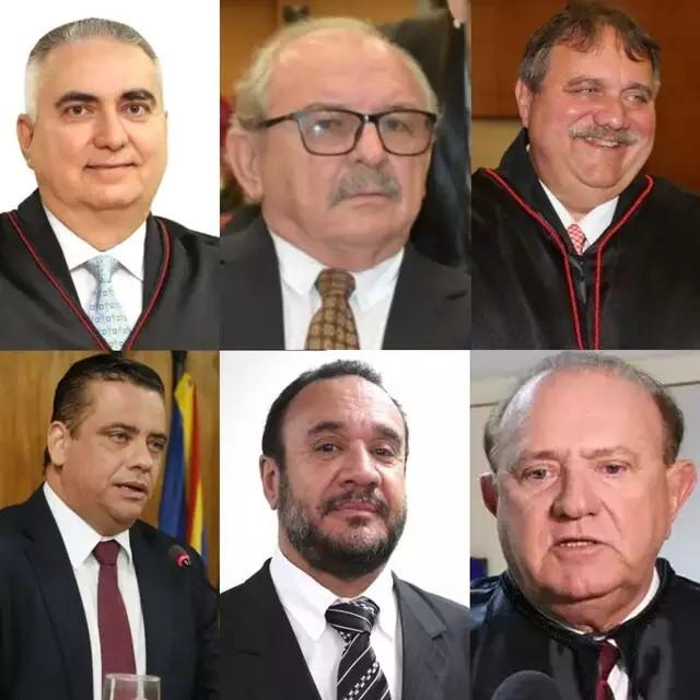 Desembargadores investigados colocam tornozeleira  Desembargadores investigados colocam tornozeleira