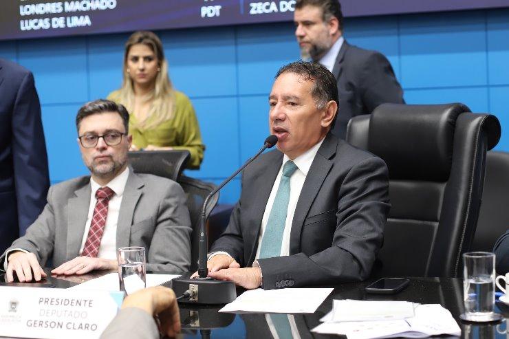 Deputado Gerson Claro solicita pavimentação em rodovia no município de Sidrolândia Deputado Gerson Claro solicita pavimentação em rodovia no município de Sidrolândia