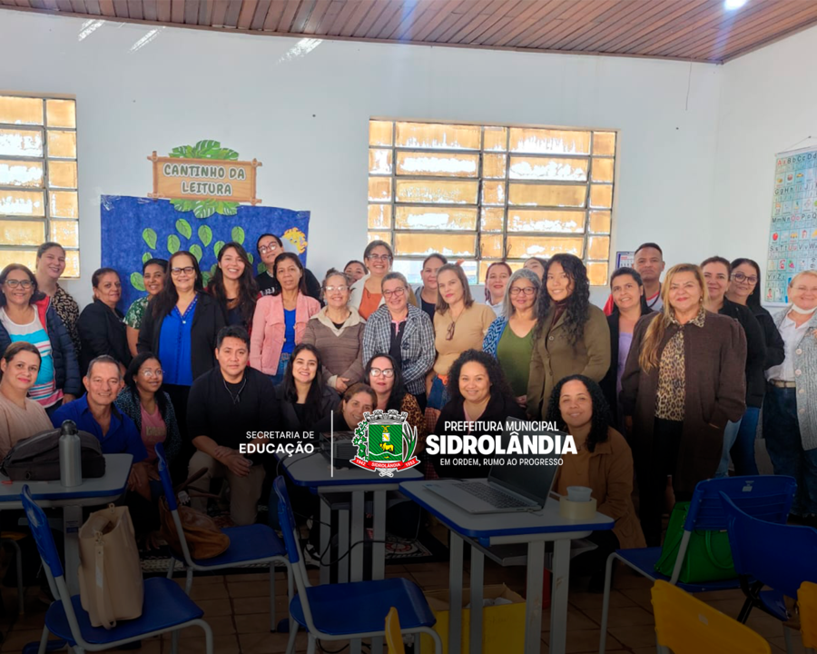 Educação: Professores de Sidrolândia participam da segunda etapa do MS Alfabetiza