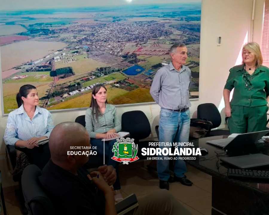 Prefeitura realiza reunião técnica para análise e atualização do Plano Municipal de Educação