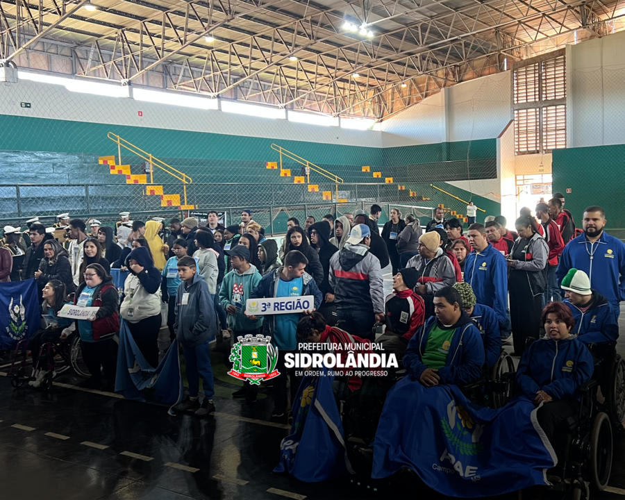 Sidrolândia sedia abertura da 12ª Olimpíada Regional das APAEs com apoio da Prefeitura Comunicação, Sidrolândia sedia abertura da 12ª Olimpíada Regional das APAEs com apoio da Prefeitura Comunicação,