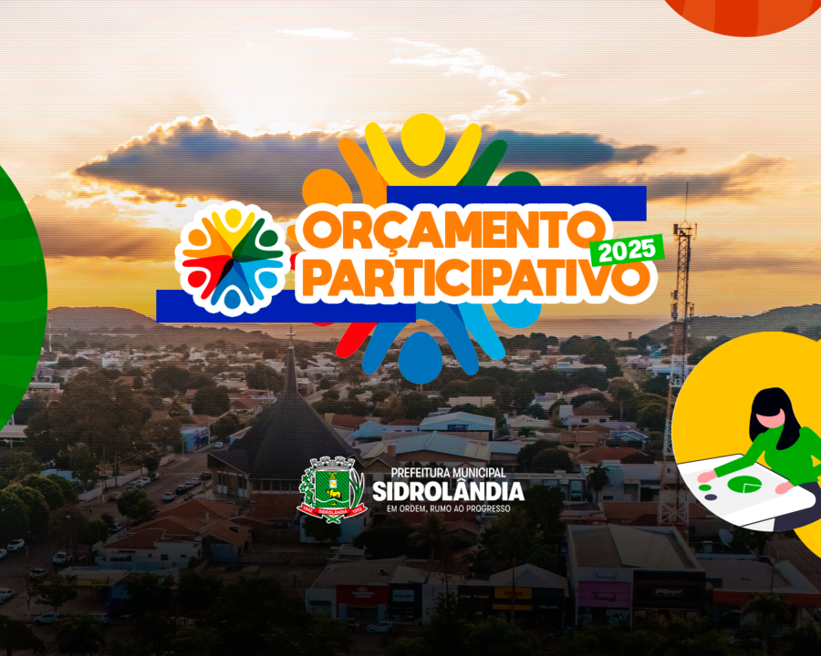 10/07/2025 às 10:47, Atualizado em 10/07/2025 às 11:04  Orçamento Participativo 2025: você decide, a Prefeitura de Sidrolândia realiza! Comunicação, 10/07/2025 às 10:47, Atualizado em 10/07/2025 às 11:04  Orçamento Participativo 2025: você decide, a Prefeitura de Sidrolândia realiza! Comunicação,