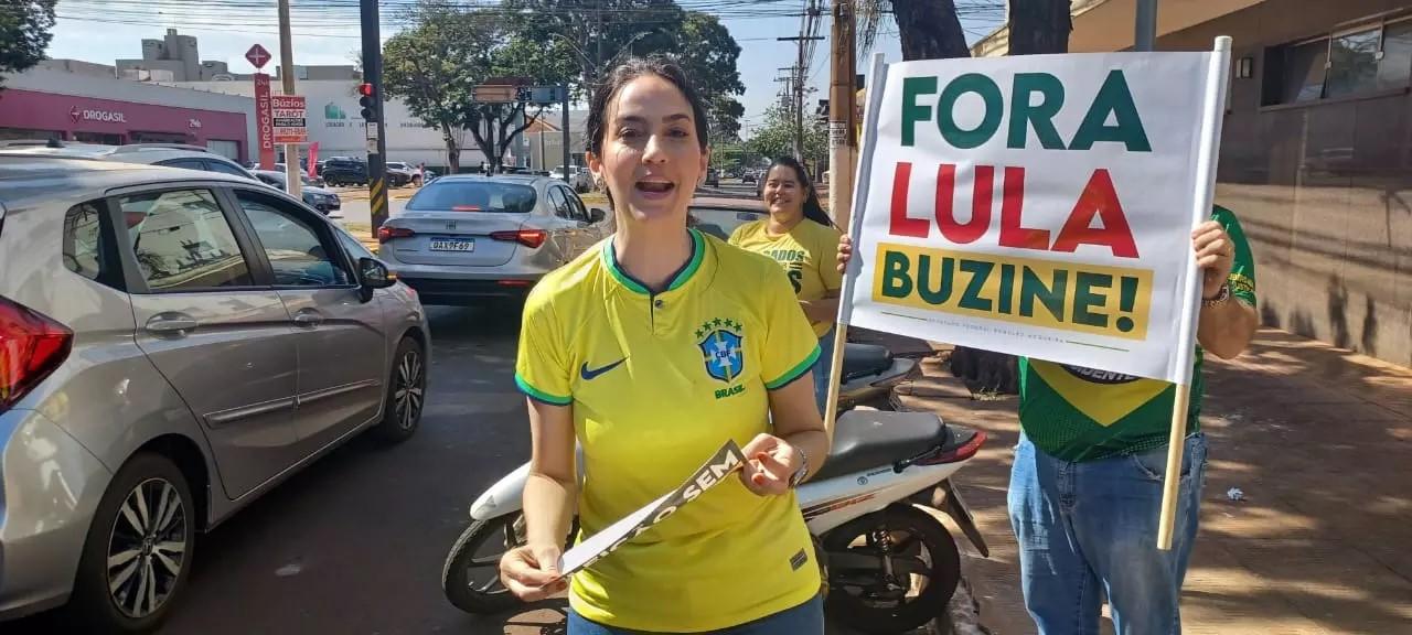 Bolsonaristas manifestam em Campo Grande e Dourados contra Moraes e Lula Bolsonaristas manifestam em Campo Grande e Dourados contra Moraes e Lula