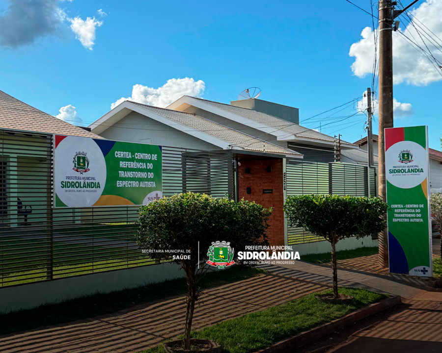 Centro de Referência do Autismo será inaugurado em Sidrolândia Centro de Referência do Autismo será inaugurado em Sidrolândia