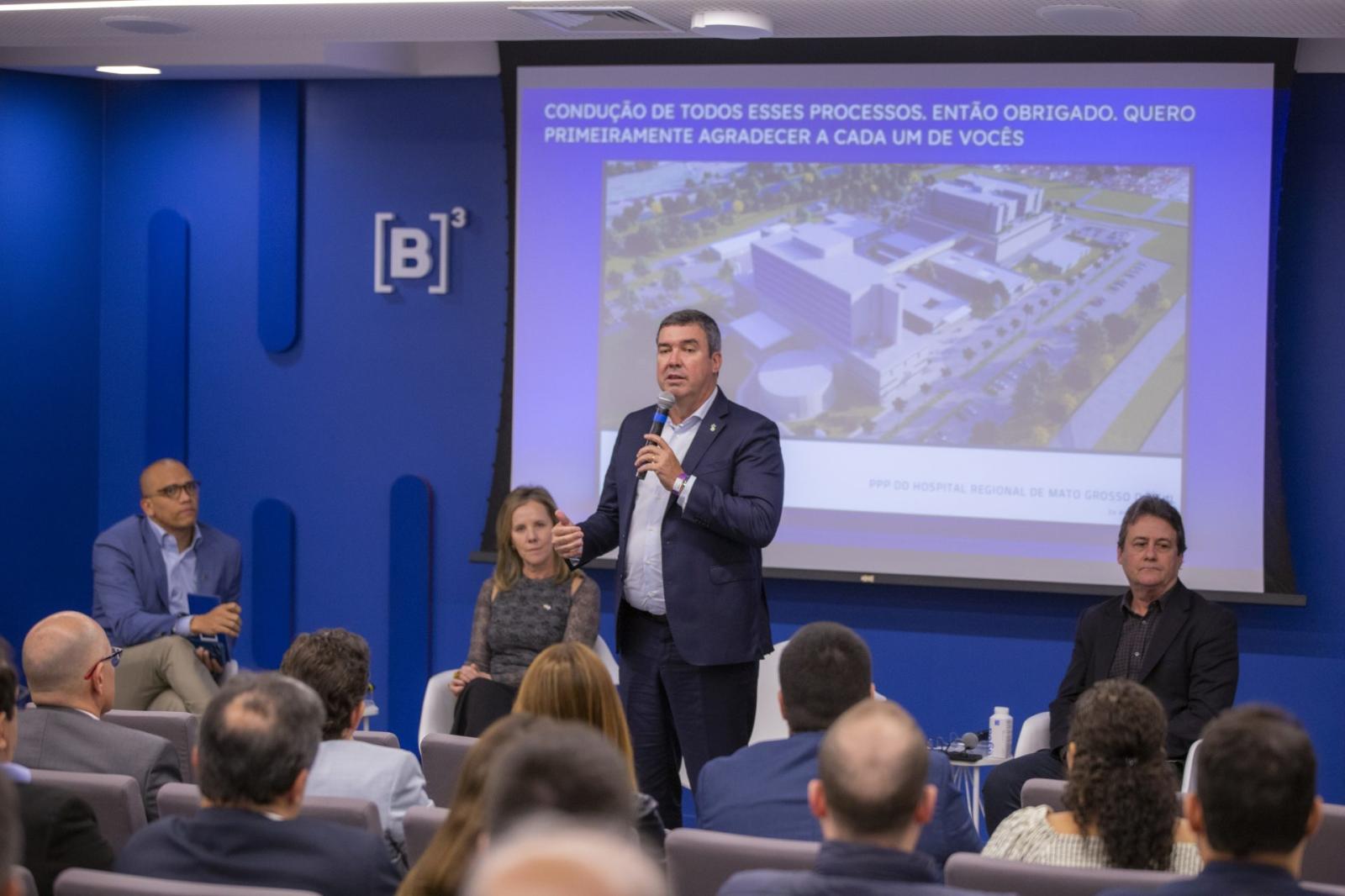 Governo de MS apresenta PPP do Hospital Regional a potenciais investidores na B3 em São Paulo Governo de MS apresenta PPP do Hospital Regional a potenciais investidores na B3 em São Paulo
