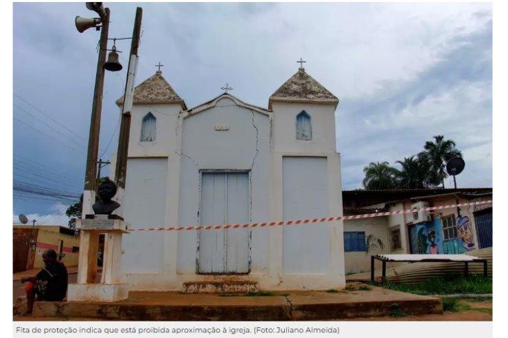 Igreja da comunidade quilombola Tia Eva enfrenta abandono e Kemp cobra reparos urgentes Igreja da comunidade quilombola Tia Eva enfrenta abandono e Kemp cobra reparos urgentes