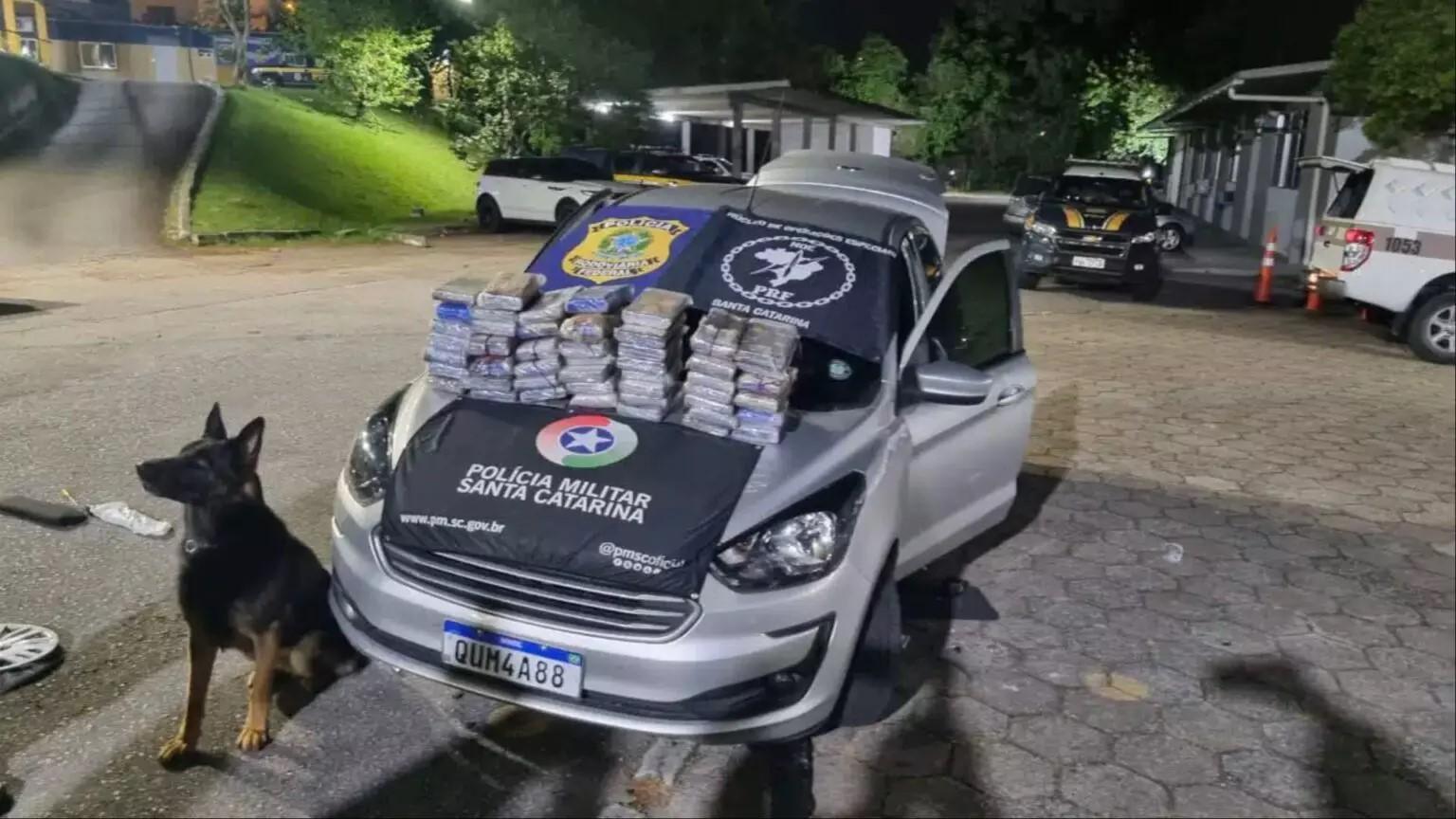 Policial penal preso com carga de cocaína é demitido dos quadros da segurança pública de MS Policial penal preso com carga de cocaína é demitido dos quadros da segurança pública de MS