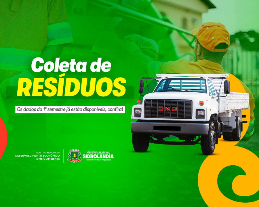 Sidrolândia divulga balanço semestral da coleta de resíduos e reforça compromisso com a sustentabilidade Sidrolândia divulga balanço semestral da coleta de resíduos e reforça compromisso com a sustentabilidade