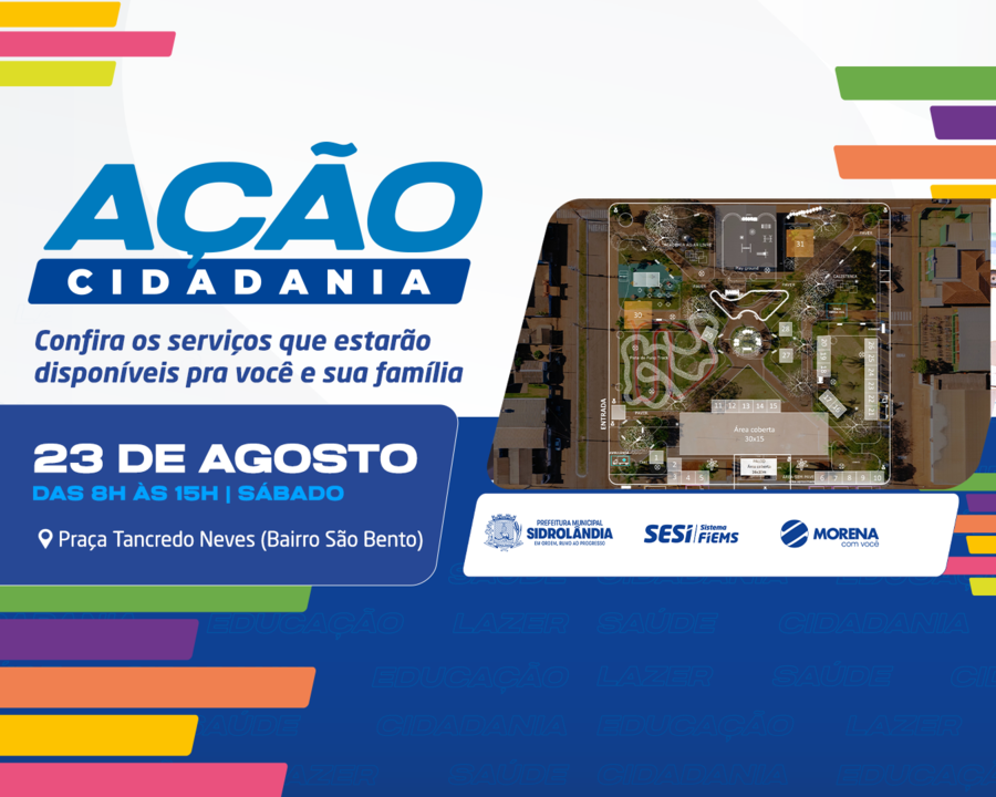 Ação Cidadania: confira os serviços que estarão à disposição da população Ação Cidadania: confira os serviços que estarão à disposição da população