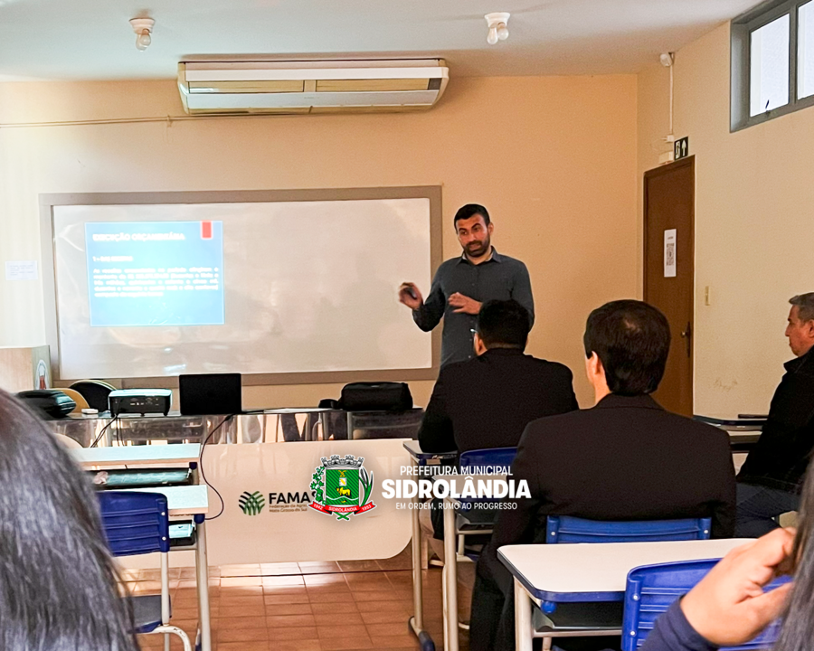Prefeitura de Sidrolândia apresenta metas fiscais do 1º semestre em audiência pública Prefeitura de Sidrolândia apresenta metas fiscais do 1º semestre em audiência pública