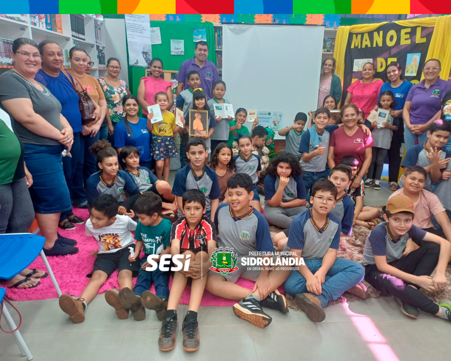 Projeto de incentivo à leitura mobiliza alunos da Escola Darcy Ribeiro e Extensão Valinhos na Biblioteca do SESI