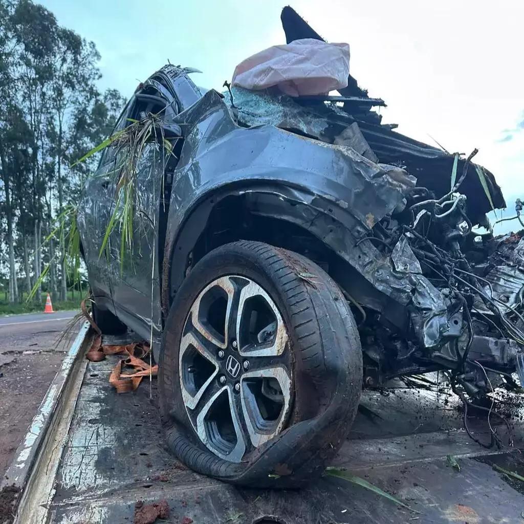 Perícia aponta que motorista invadiu pista e causou a própria morte na rodovia saida Sidrolândia